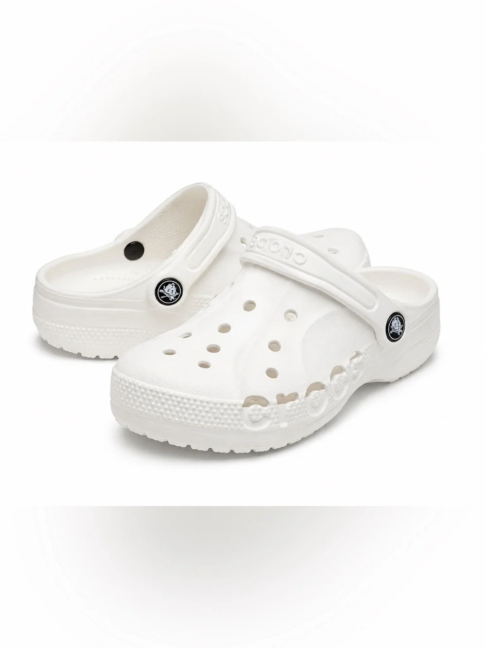 Crocs Classic White Kids Clogs Size C8